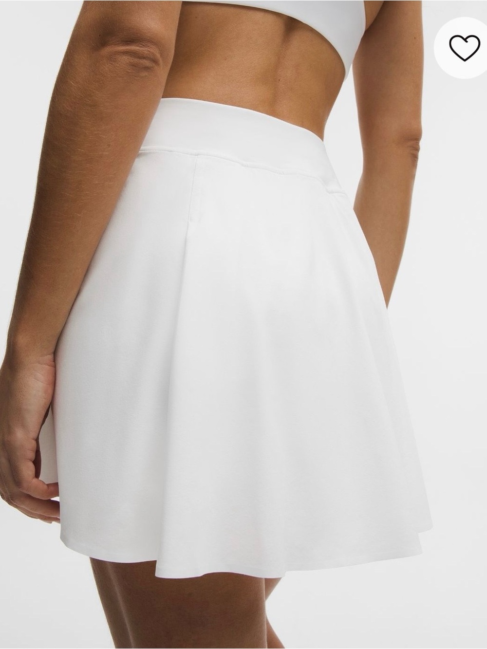 Lululemon A-Line Side-Pleat Tennis Skirt - Long